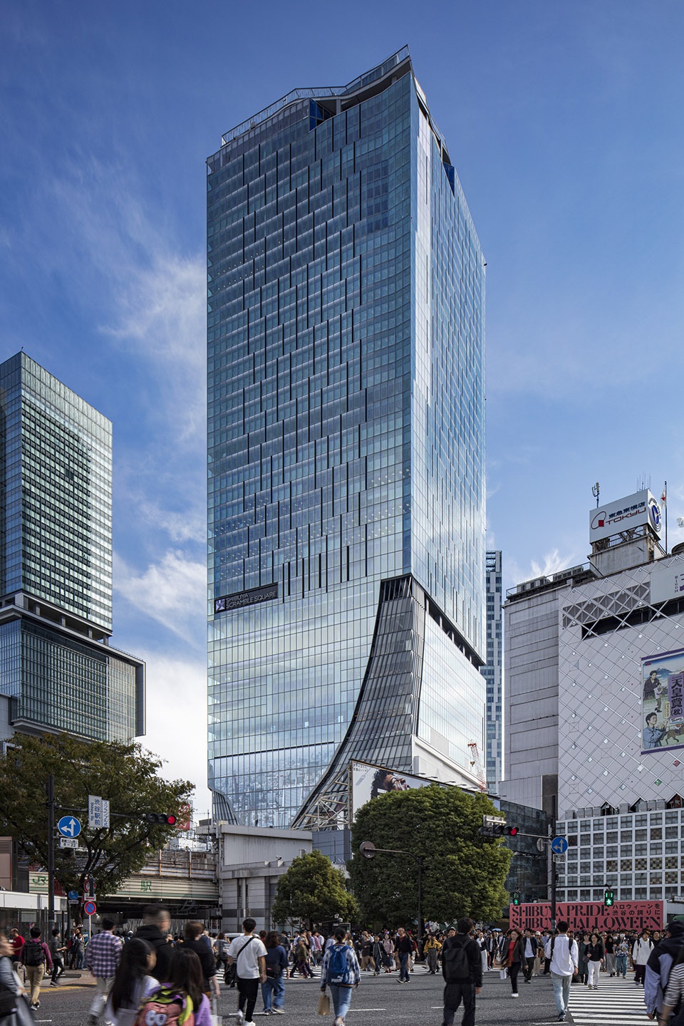 shibuya scramble square first phase nikken sekkei kengo kuma and associates