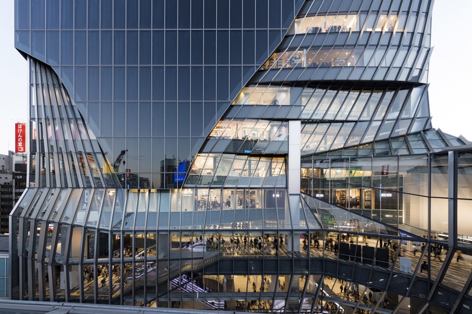 shibuya scramble square first phase nikken sekkei kengo kuma and associates