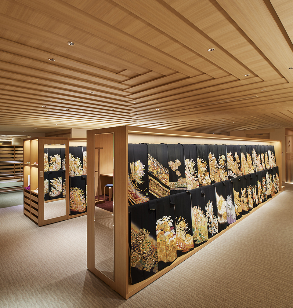 marusho kimono shop yokohama japan by tsutsumi associates 1