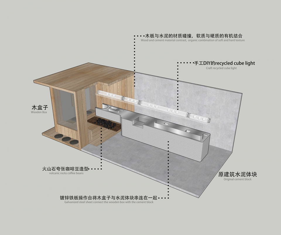 yijian cafe china by golucci interior architects
