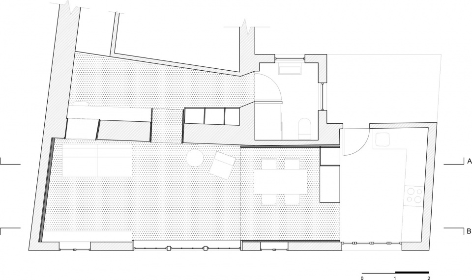 Mino dwelling Erbalunga estudio
