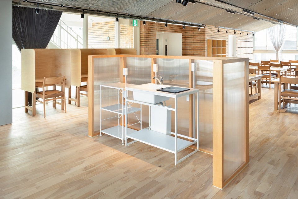PALETTE Workspace for Continuous Employment Kosuke Bando Architects+nanometer architecture