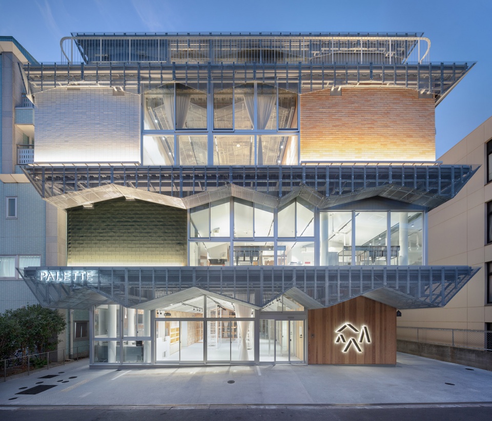 PALETTE Workspace for Continuous Employment Kosuke Bando Architects+nanometer architecture
