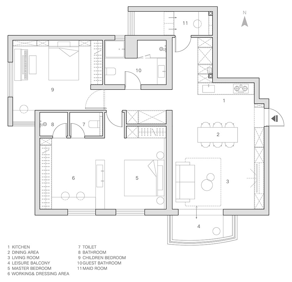 changfa residence china by mann architects
