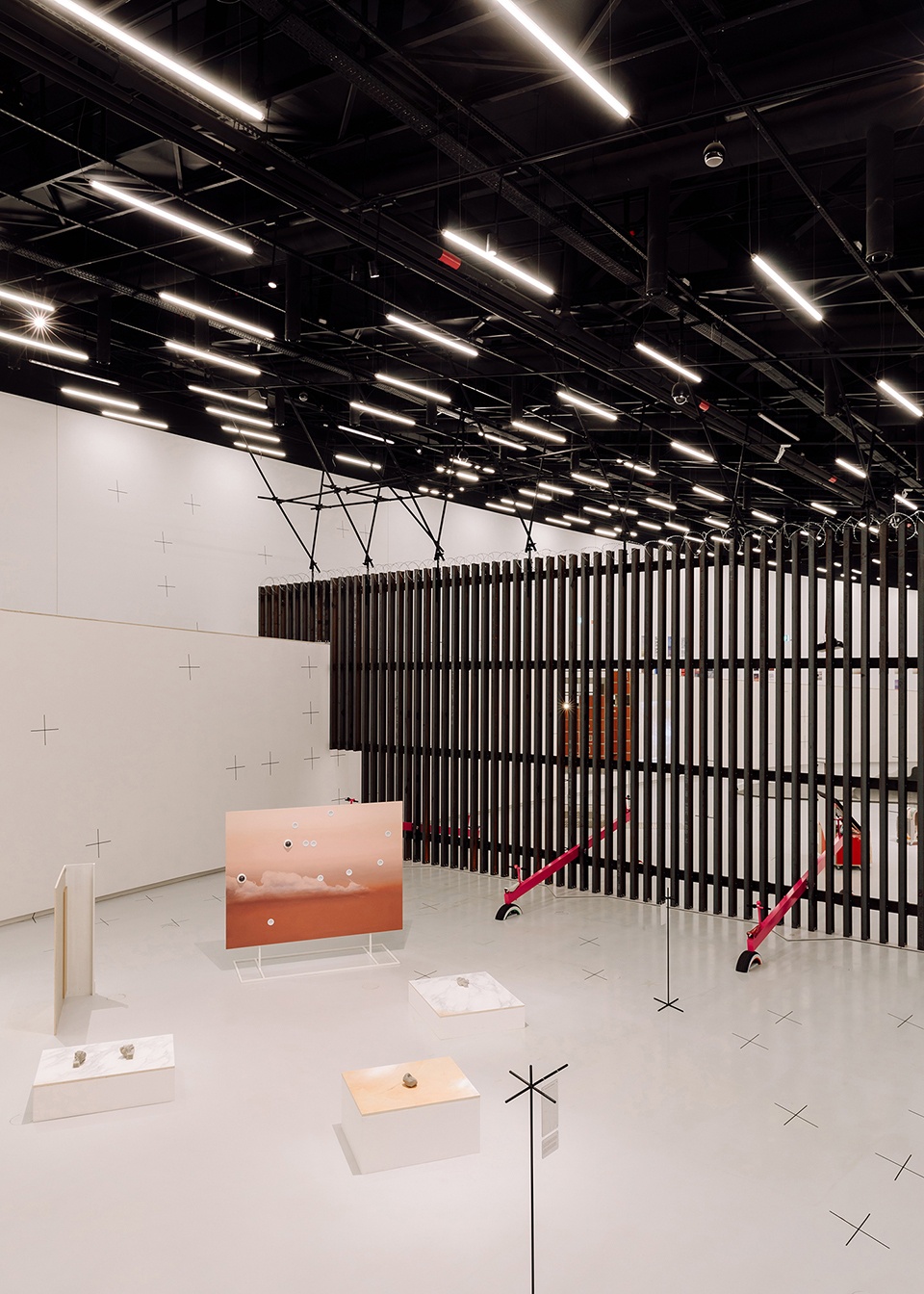 x is not a small country exhibition by bureau