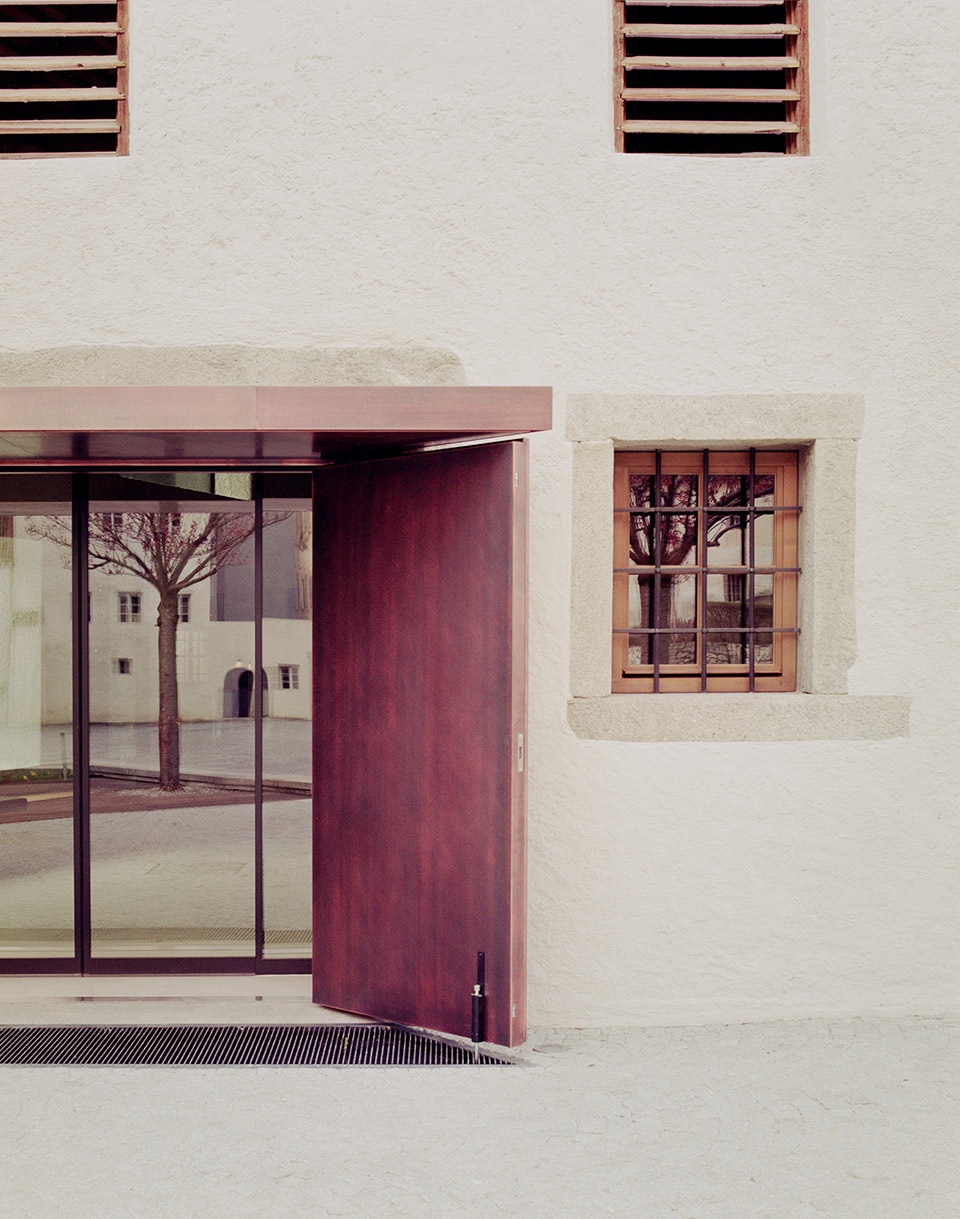 novacella abbey museum addition by modusarchitects