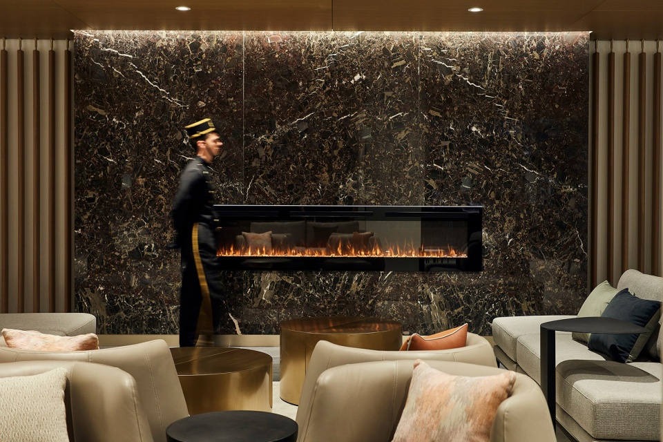 marriott chateau champlain hotel by sid lee architecture
