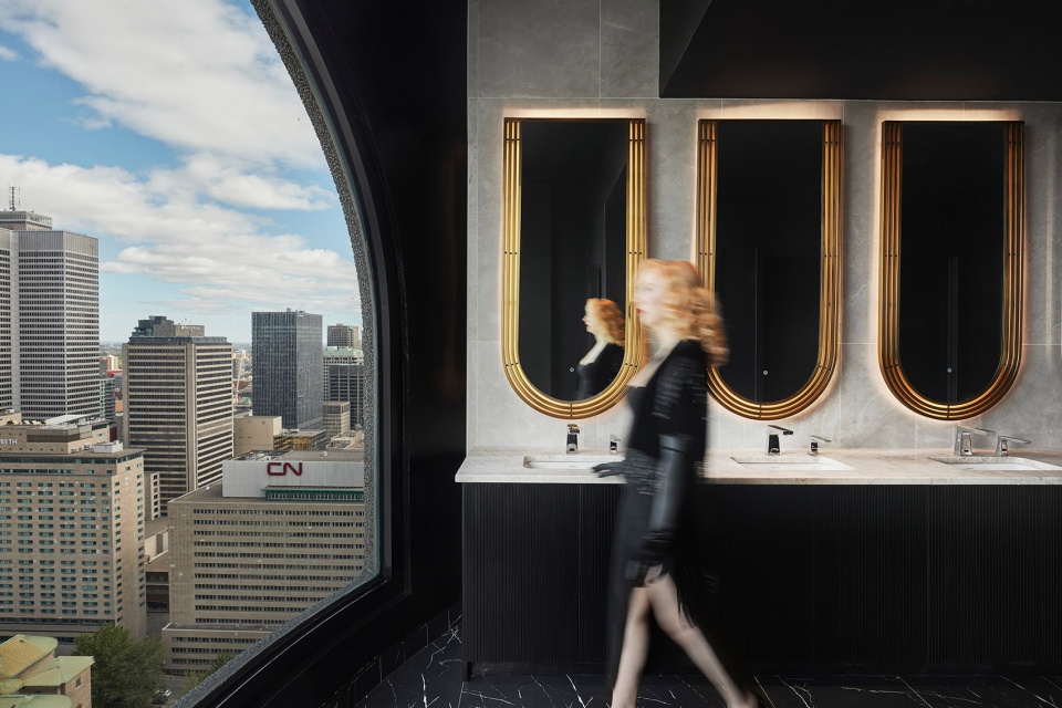 marriott chateau champlain hotel by sid lee architecture
