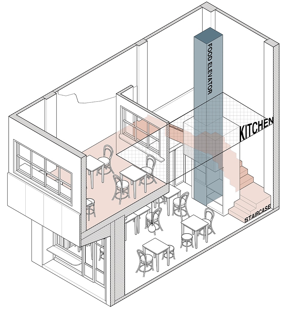 fine chi bistro canteen china by atelier a