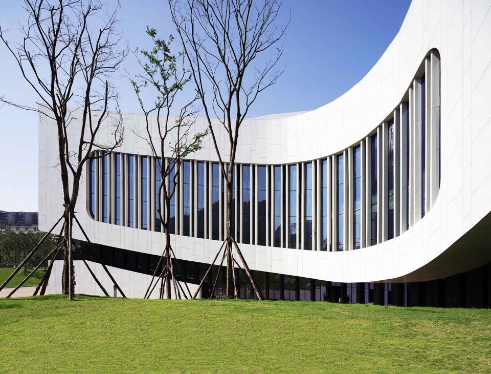 Yibin science and Technology Museum China by TJAD