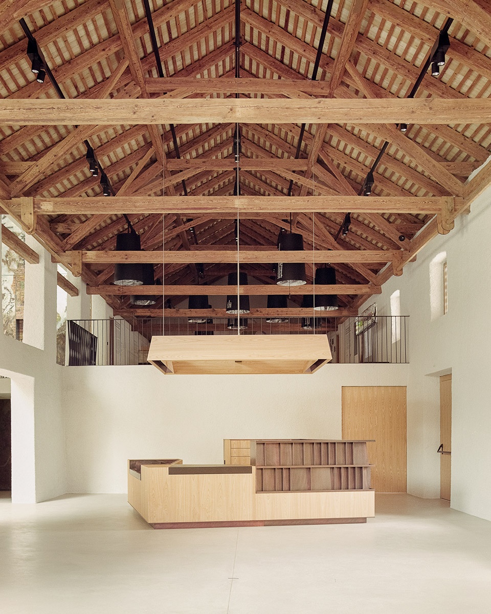 novacella abbey museum addition by modusarchitects