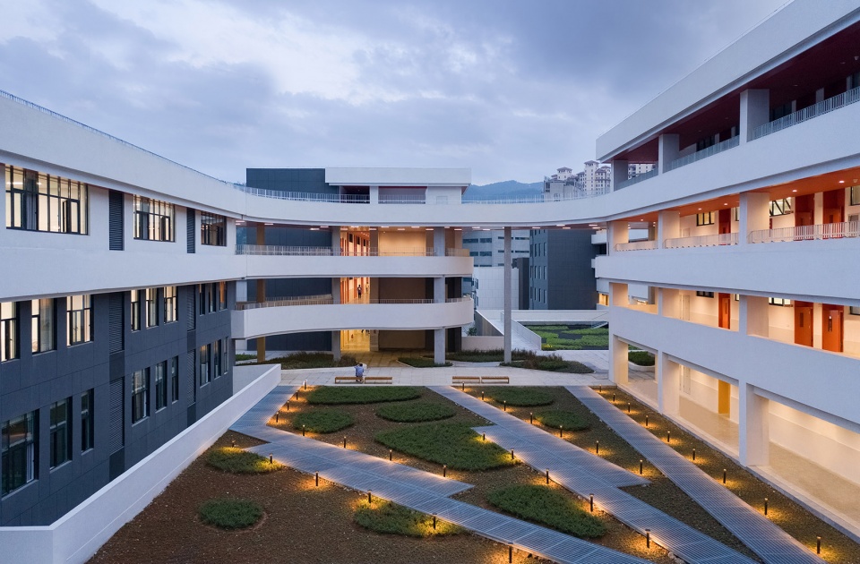 nanshan wufutang foreign language school china by describing architecture studio