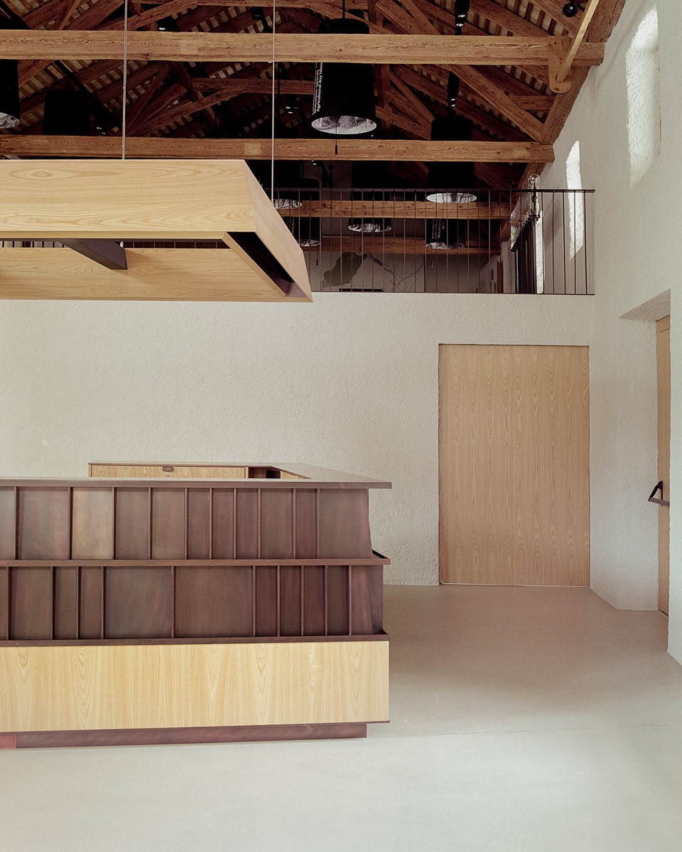novacella abbey museum addition by modusarchitects