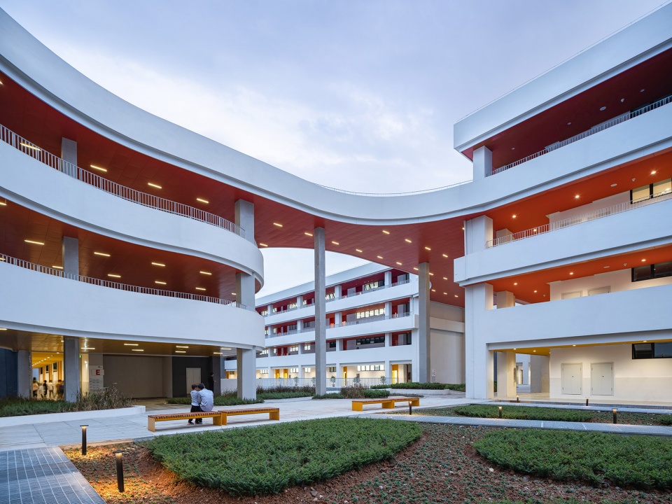 nanshan wufutang foreign language school china by describing architecture studio