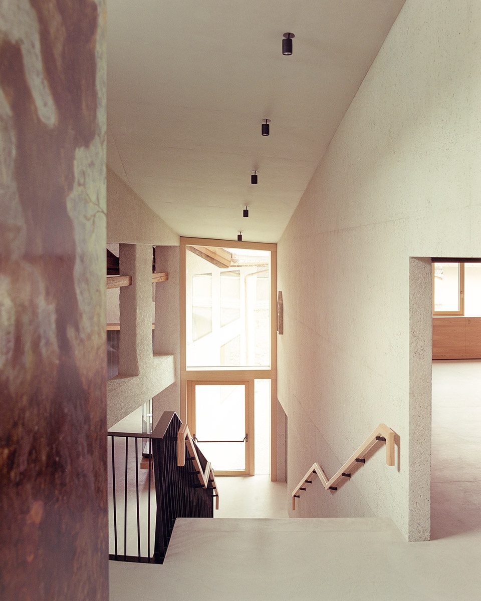 novacella abbey museum addition by modusarchitects