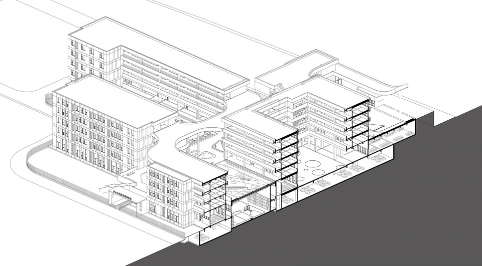 nanshan wufutang foreign language school china by describing architecture studio