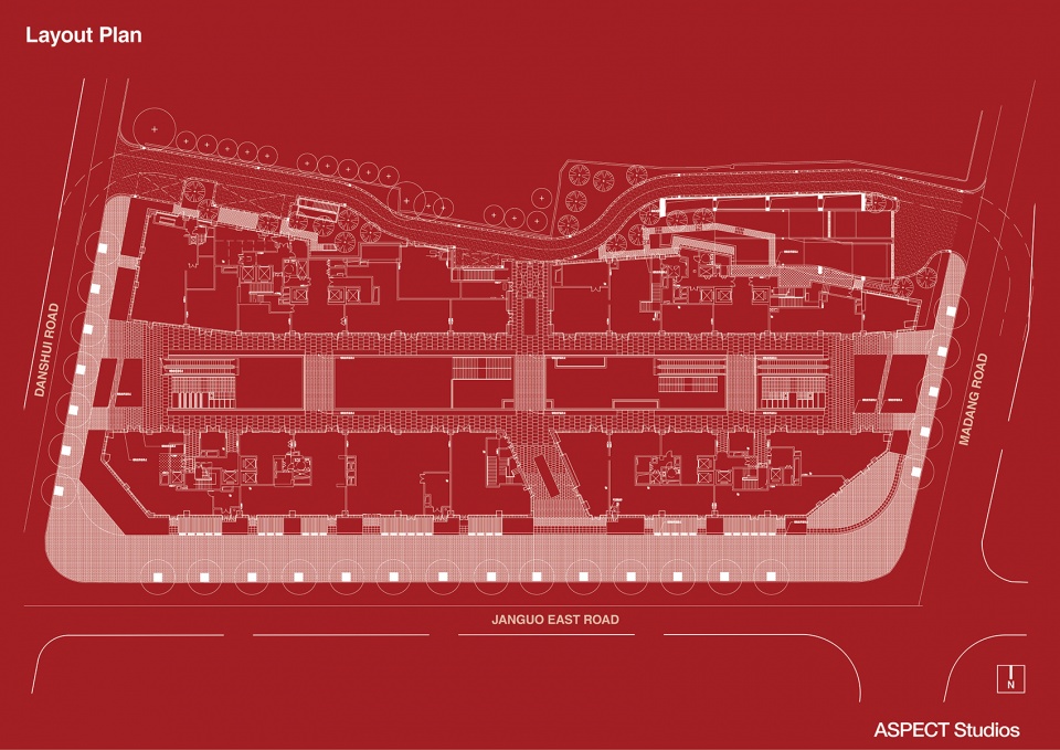 landscape architectural and living facade design for the roof by aspect studios