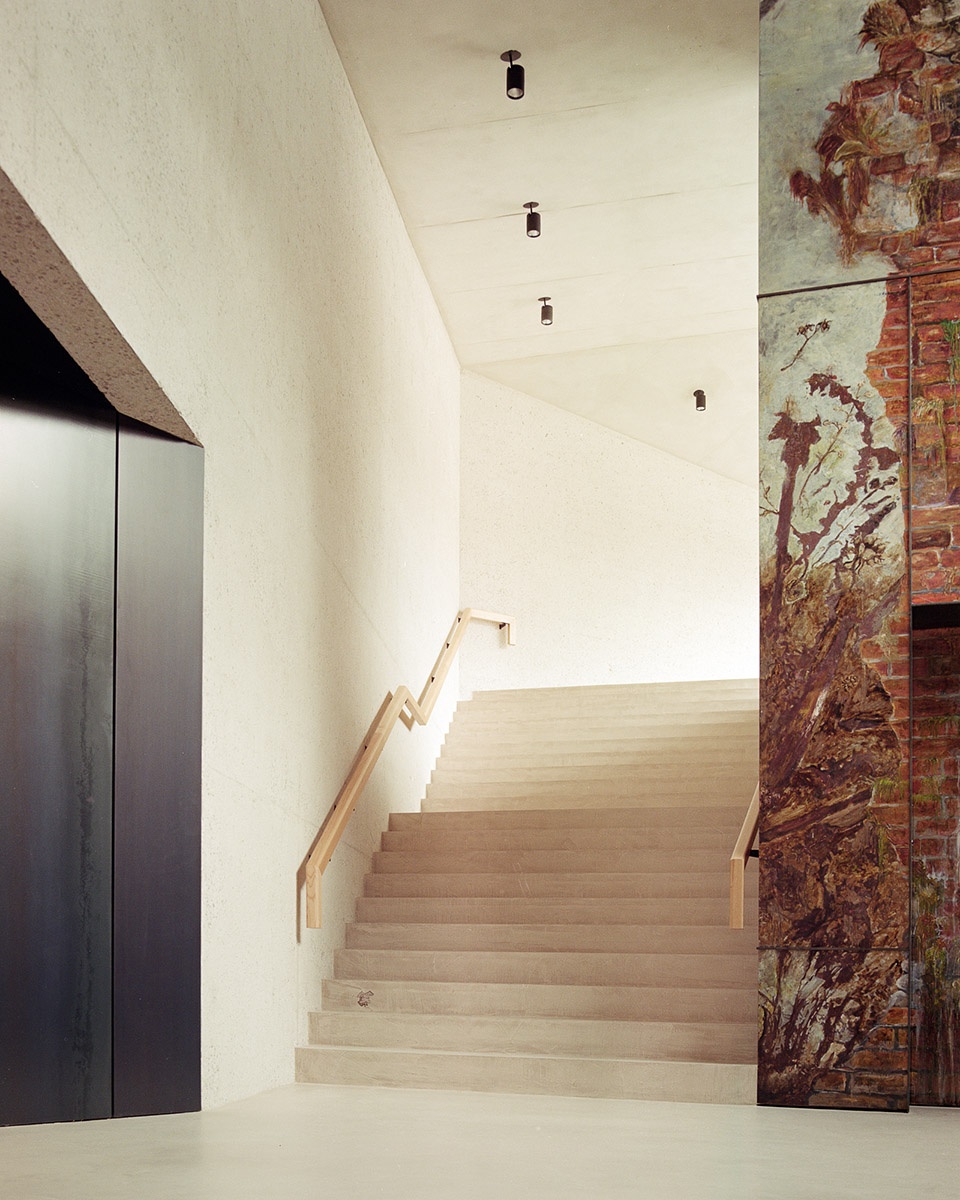 novacella abbey museum addition by modusarchitects