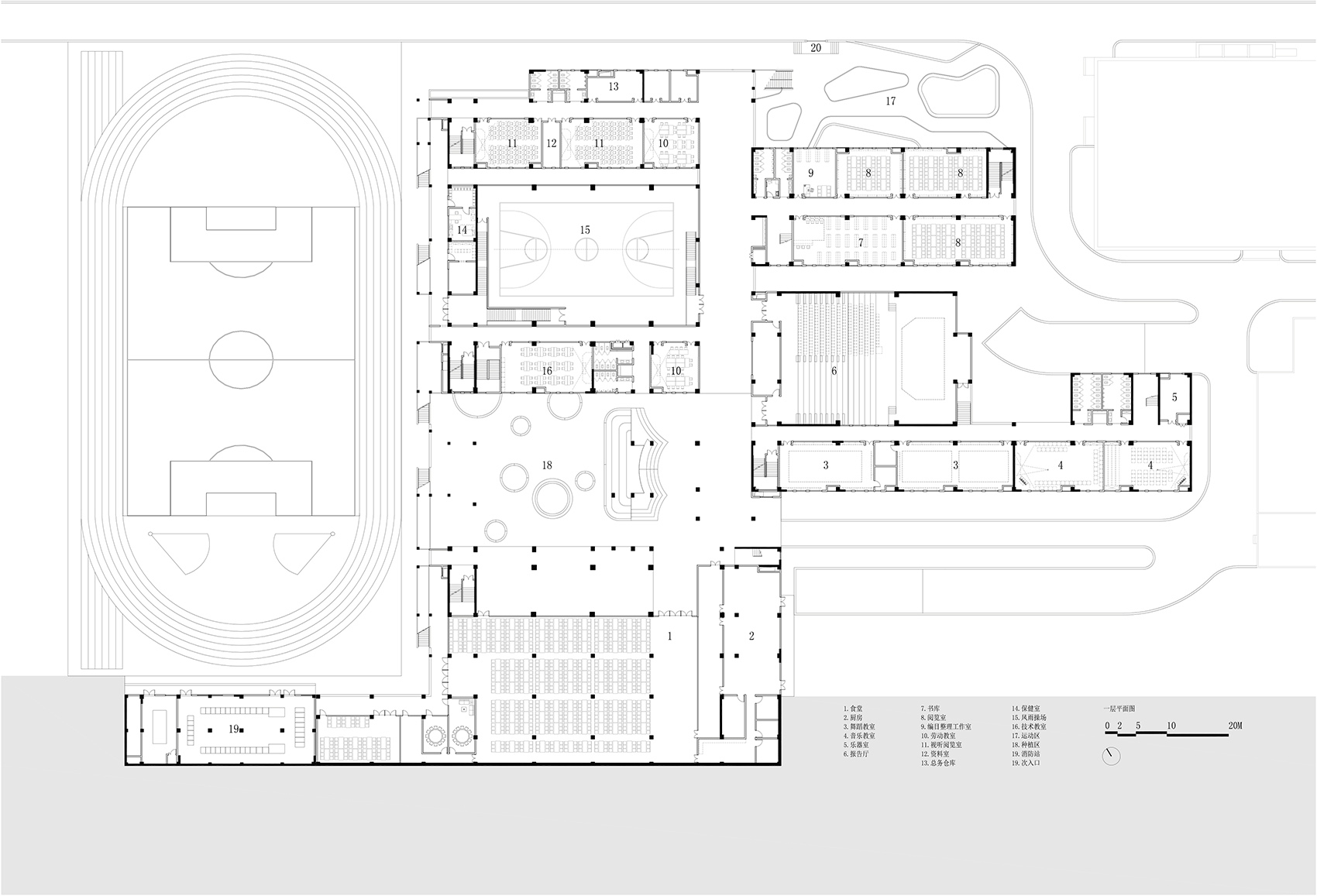 nanshan wufutang foreign language school china by describing architecture studio