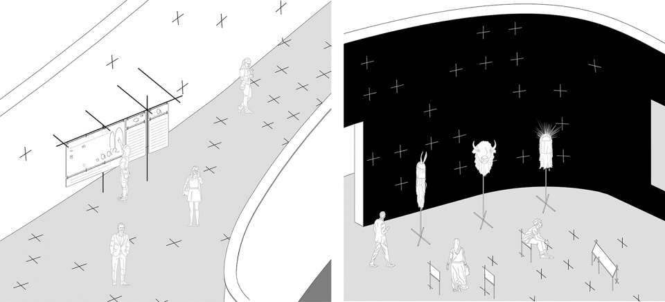 x is not a small country exhibition by bureau