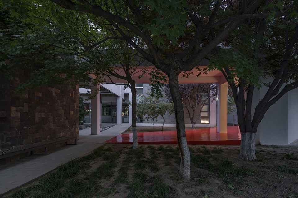 reconstruction of yanjiao campus library of central academy of fine arts china by 3andwich design