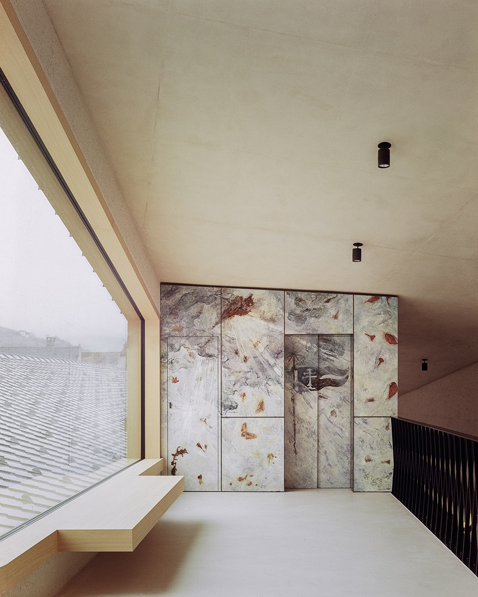 novacella abbey museum addition by modusarchitects