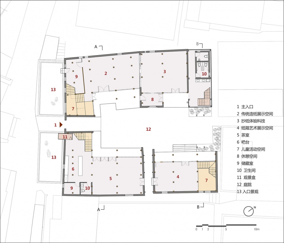 paper museum in dongshan village hangzhou city by beijing tsinghua tongheng urban planning design institute