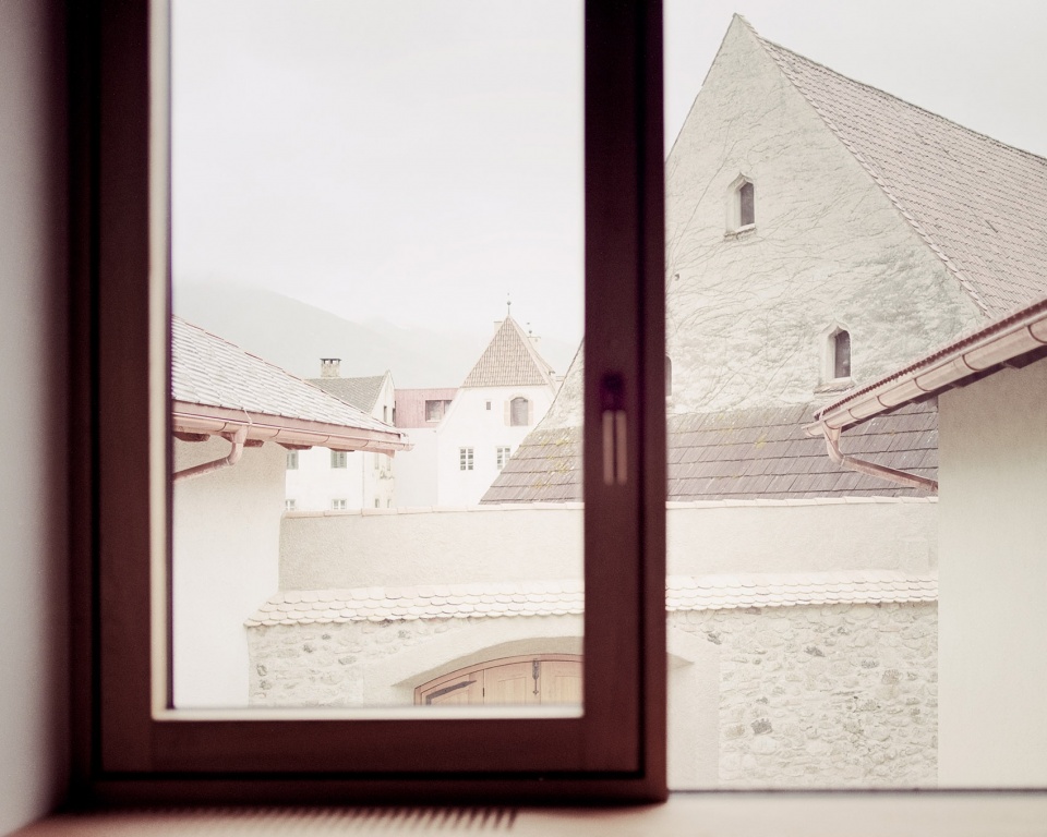 novacella abbey museum addition by modusarchitects