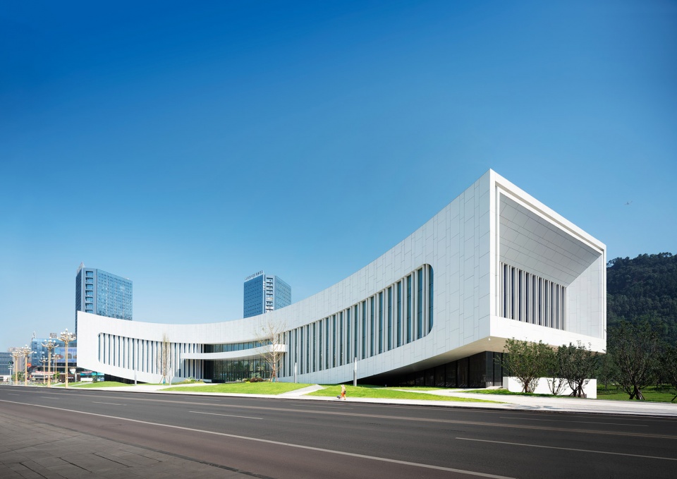 Yibin science and Technology Museum China by TJAD