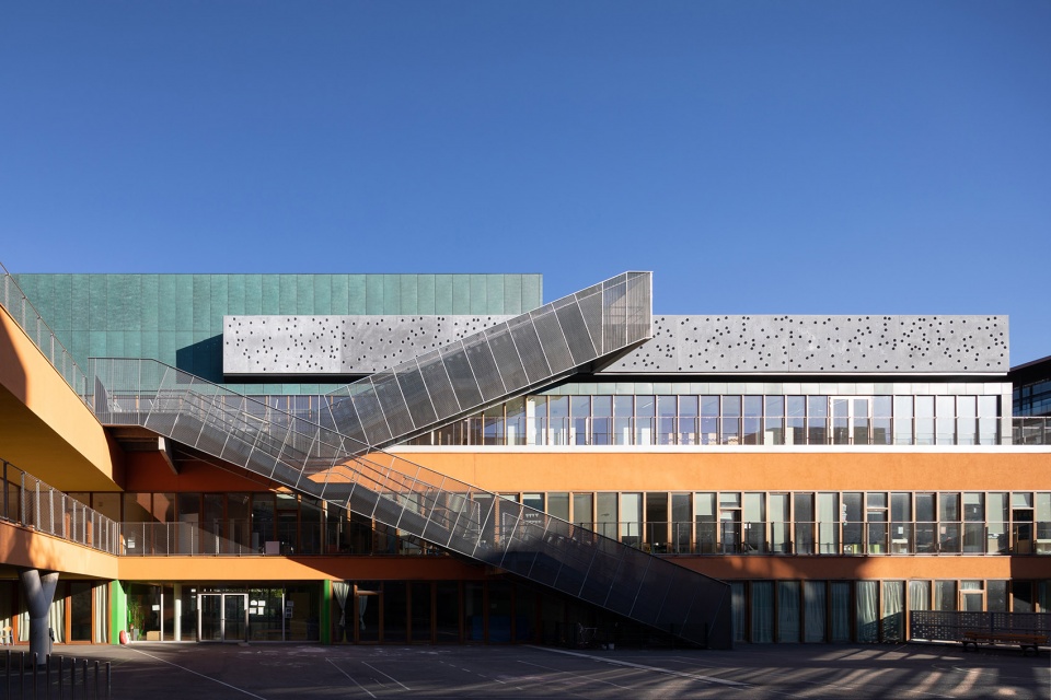 badinter school by yoonseux architectes