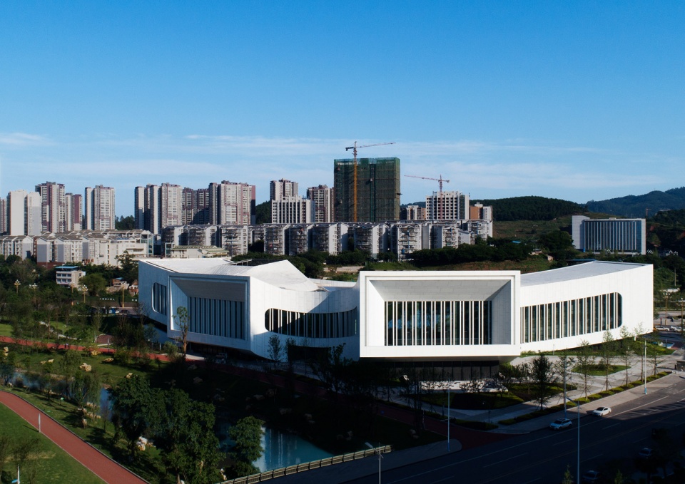 Yibin science and Technology Museum China by TJAD