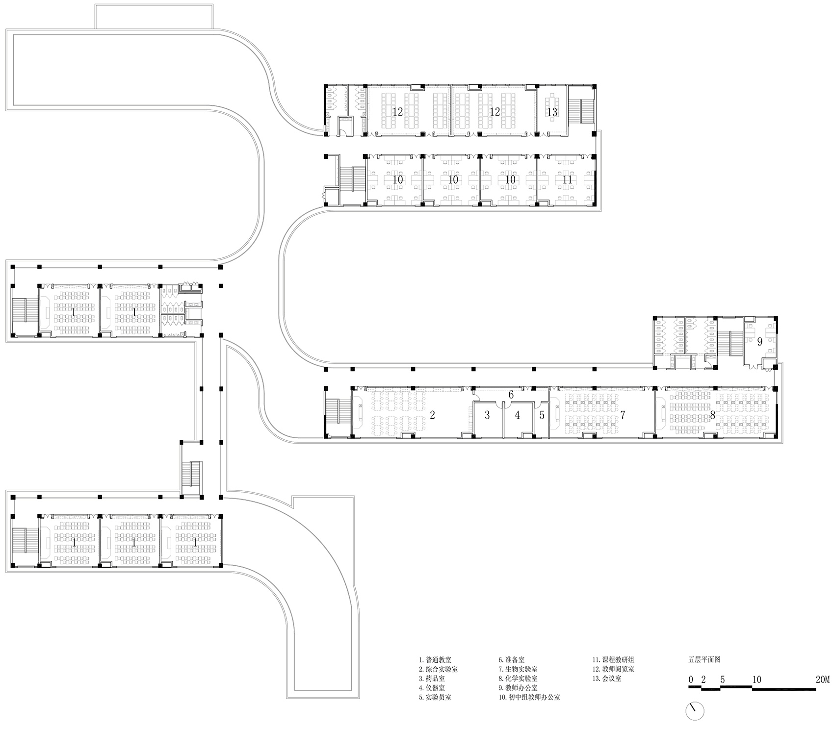 nanshan wufutang foreign language school china by describing architecture studio