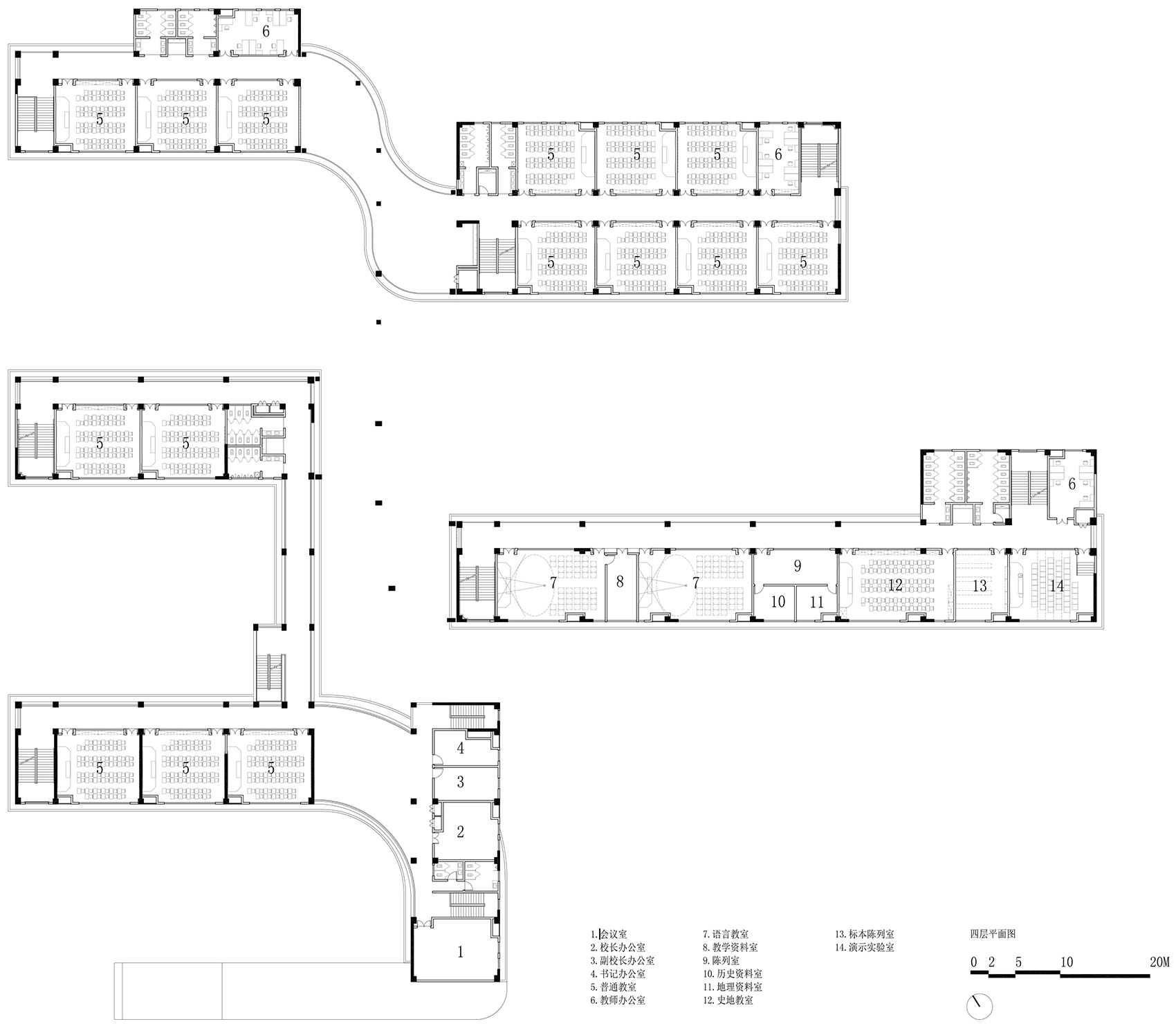 nanshan wufutang foreign language school china by describing architecture studio