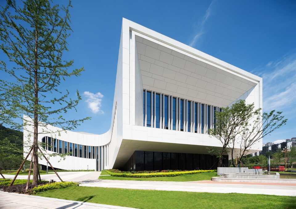 Yibin science and Technology Museum China by TJAD