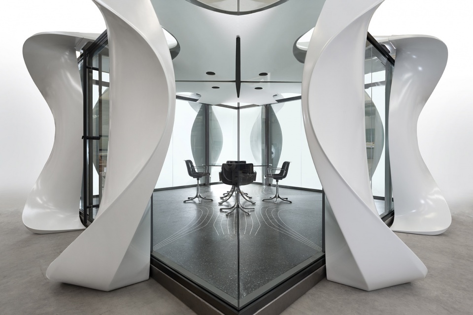 alis meeting pod italy by zaha hadid architects