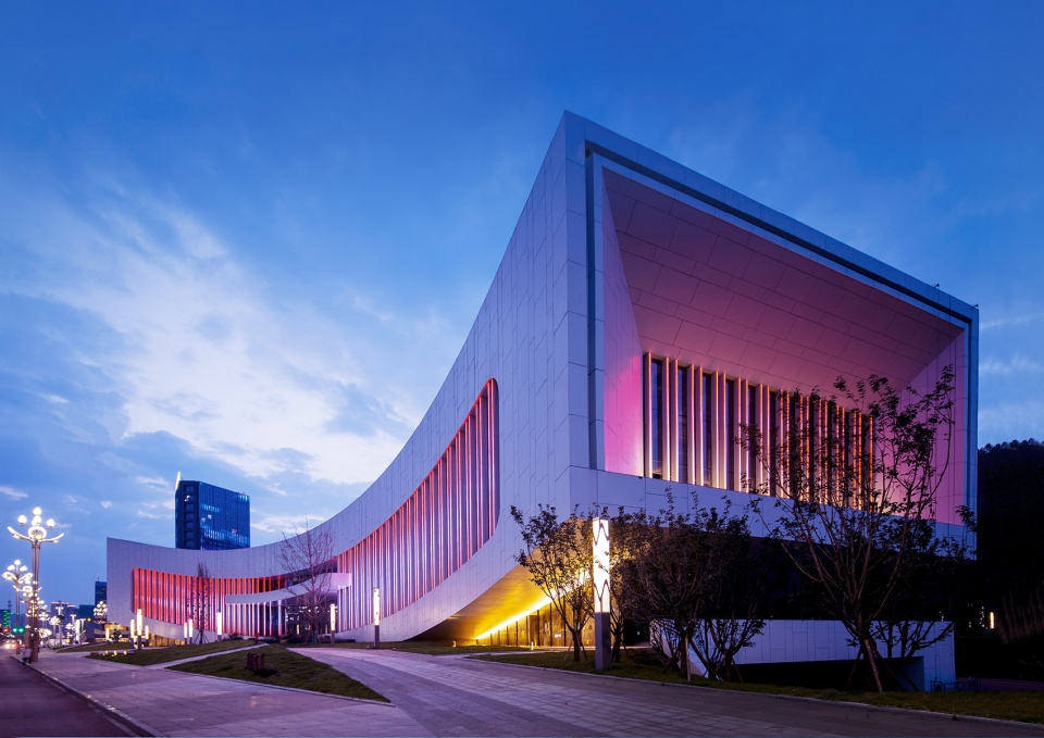 Yibin science and Technology Museum China by TJAD