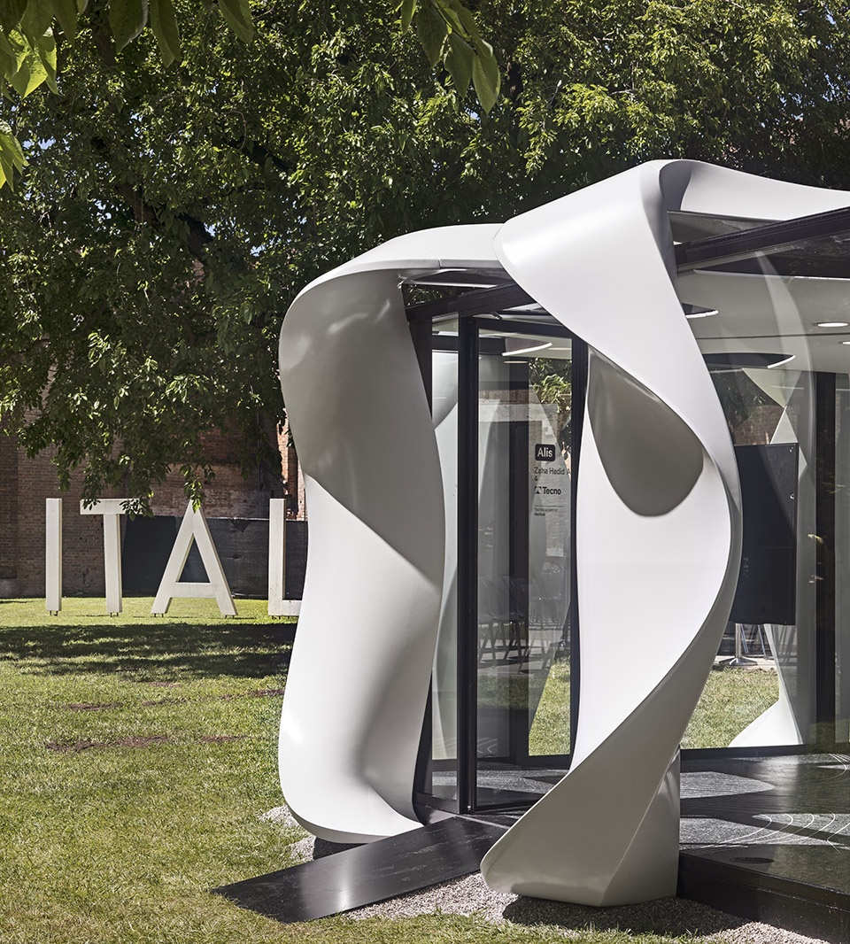 alis meeting pod italy by zaha hadid architects