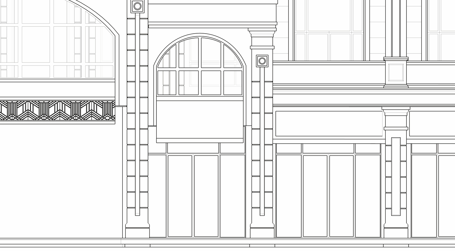 modern life community commercial street china by funconn design