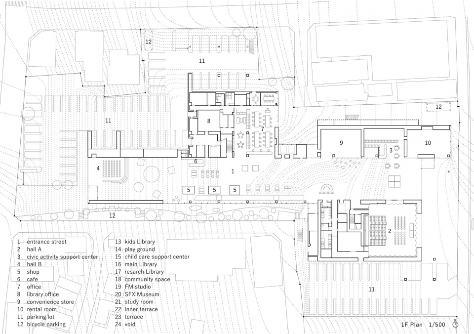Sukagawa Community Center Unemori Architects