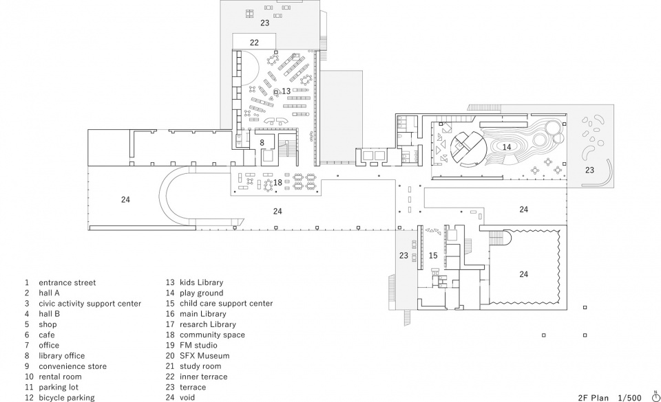 Sukagawa Community Center Unemori Architects
