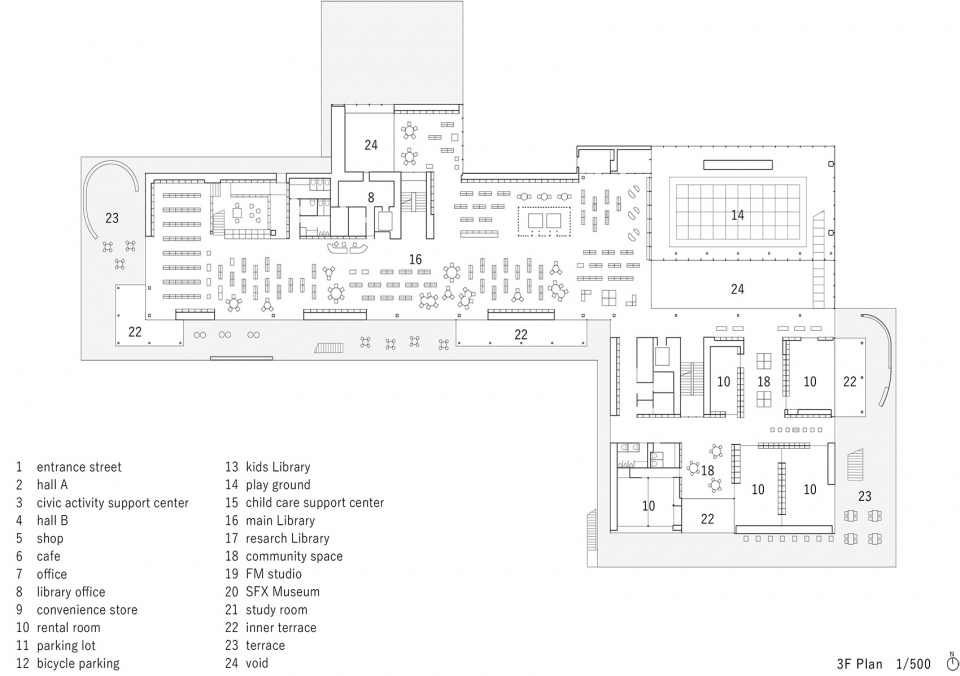 Sukagawa Community Center Unemori Architects