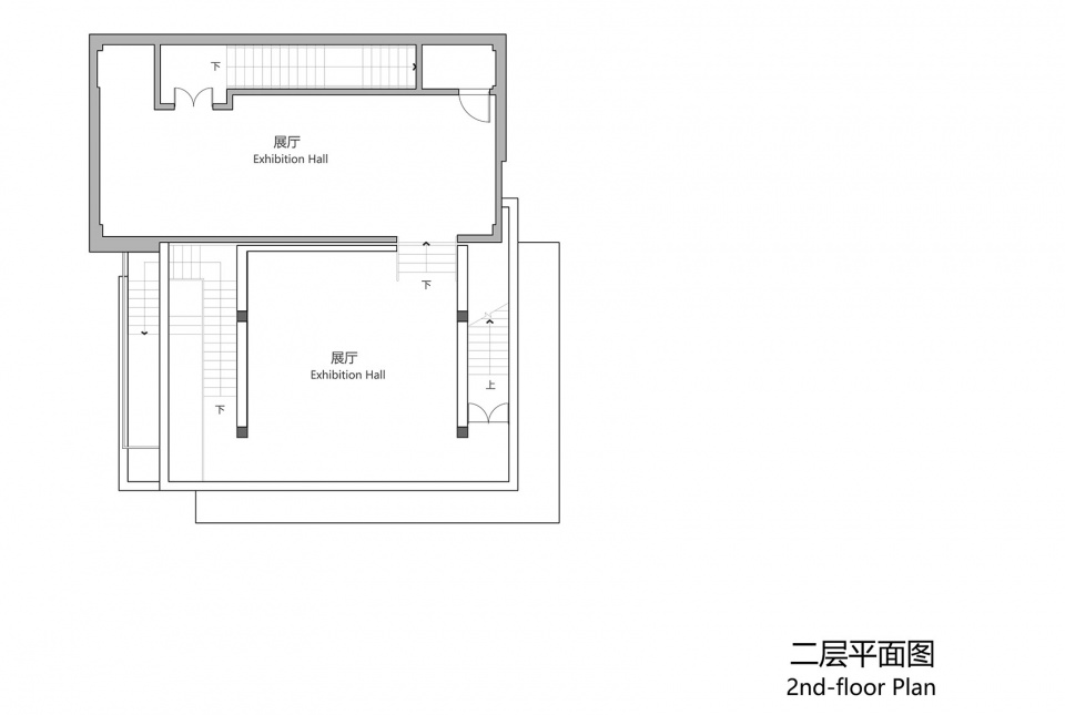 二层平面图,2nd floor plan©止境工作室