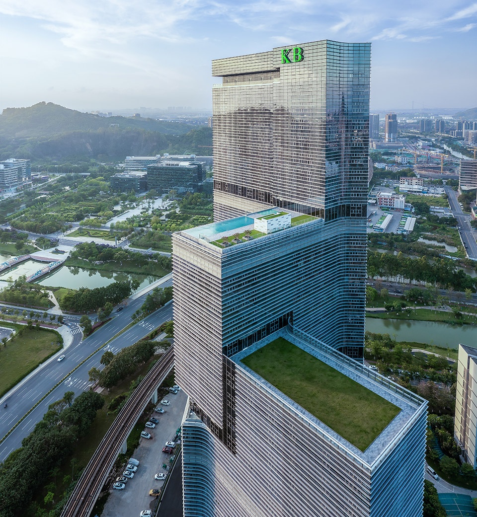 绿色空中花园 by Aedas