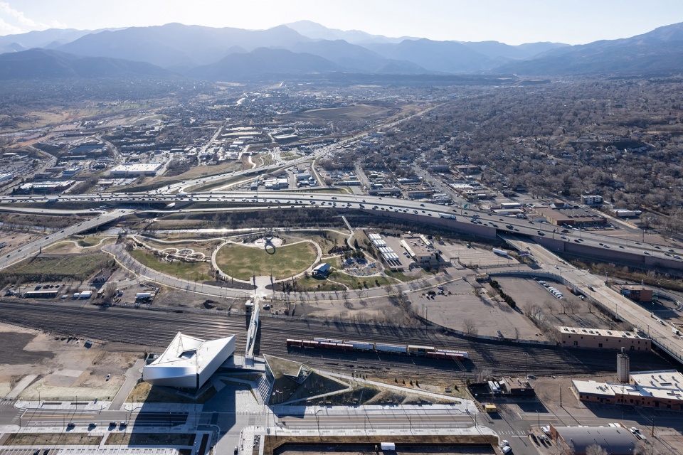 Park Union Bridge in Colorado Springs by DS R