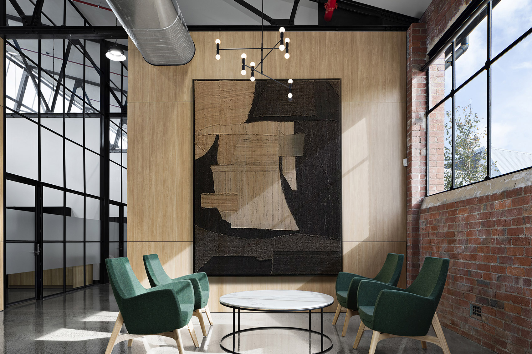 west carr harvey office design by studiomint design group