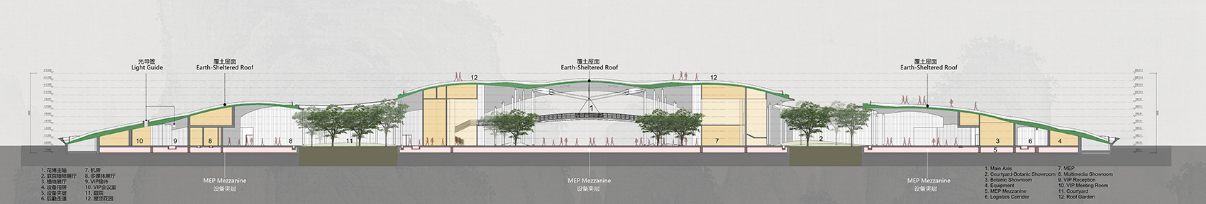 century pavilion for 10th china flower expo china by arcplus eastern china architectural design research institute