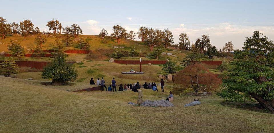 bugye arboretum sayuwon cheomdan and other attached facilities by iroje architects planners