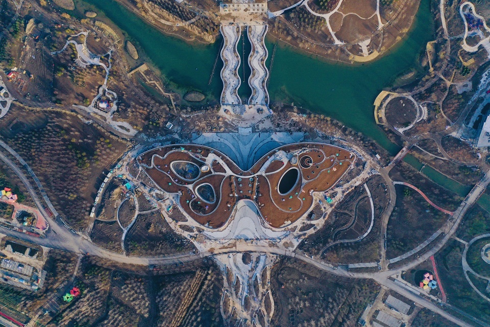 century pavilion for 10th china flower expo china by arcplus eastern china architectural design research institute