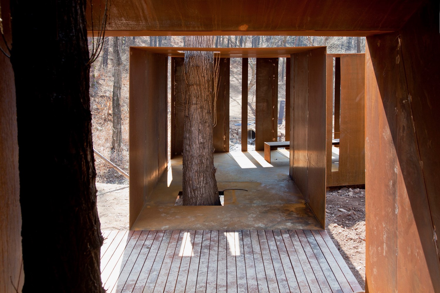 bugye arboretum sayuwon wasa by iroje architects planners