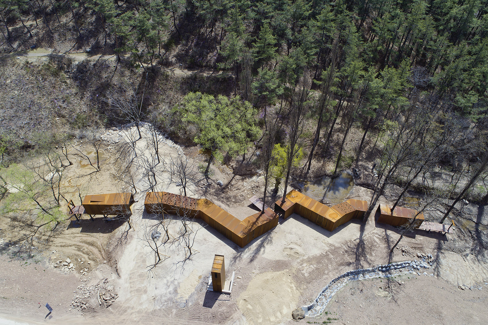 bugye arboretum sayuwon wasa by iroje architects planners